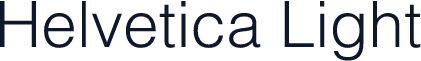 Helvetica Light
