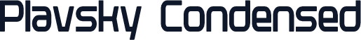 Plavsky Condensed