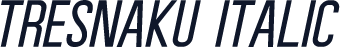 Tresnaku Italic