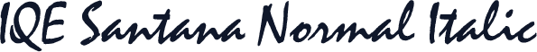 IQE Santana Normal Italic