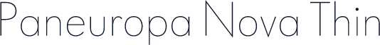 Paneuropa Nova Thin