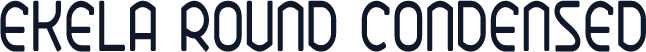 Ekela Round Condensed