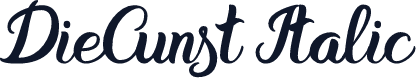 DieCunst Italic