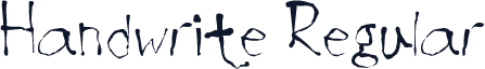 Handwrite Regular