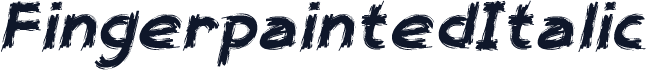 FingerpaintedItalic