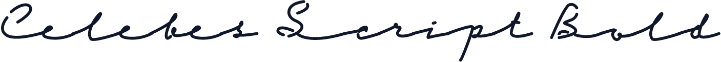 Celebes Script Bold