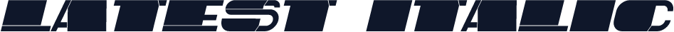 Latest Italic