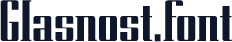 Glasnost.font