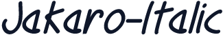 Jakaro-Italic
