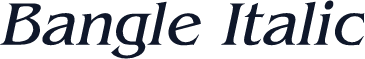Bangle Italic