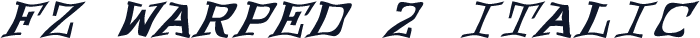 FZ WARPED 2 ITALIC