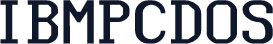 IBMPCDOS