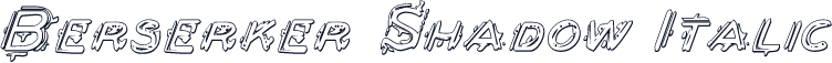 Berserker Shadow Italic