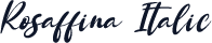Rosaffina Italic