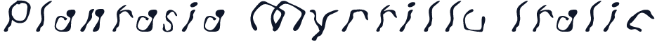 Plantasia Myrtillo Italic