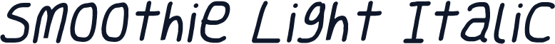 Smoothie Light Italic
