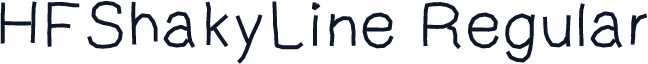 HFShakyLine Regular