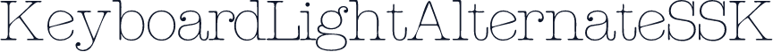 KeyboardLightAlternateSSK