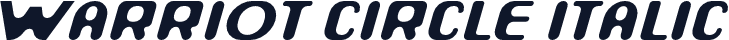 Warriot Circle Italic