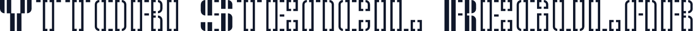 Yttori Stencil Regular