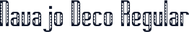 Navajo Deco Regular