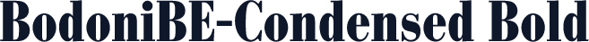 BodoniBE-Condensed Bold