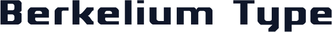 Berkelium Type