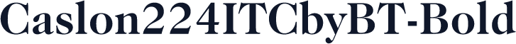 Caslon224ITCbyBT-Bold