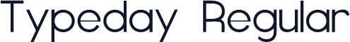 Typeday Regular