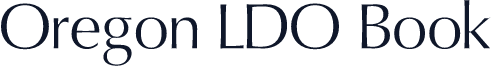 Oregon LDO Book