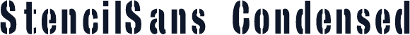 StencilSans Condensed