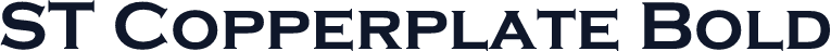 ST Copperplate Bold