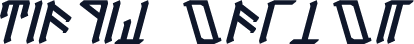 Dethek Italic