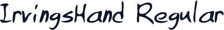 IrvingsHand Regular