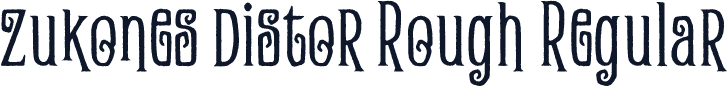 Zukones Distor Rough Regular