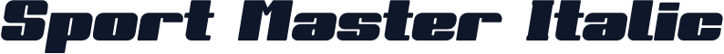 Sport Master Italic