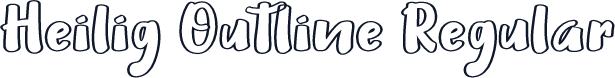 Heilig Outline Regular