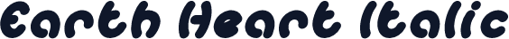 Earth Heart Italic