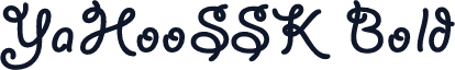 YaHooSSK Bold