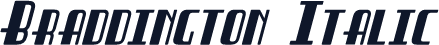 Braddington Italic
