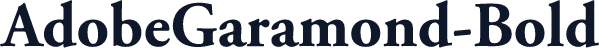 AdobeGaramond-Bold