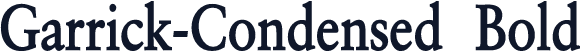 Garrick-Condensed Bold