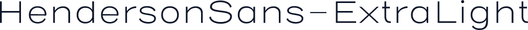 HendersonSans-ExtraLight