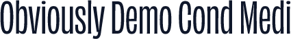Obviously Demo Cond Medi