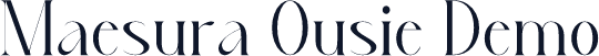 Maesura Ousie Demo