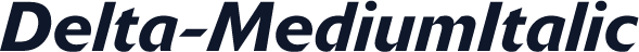 Delta-MediumItalic