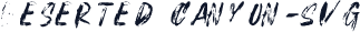 Deserted Canyon-SVG