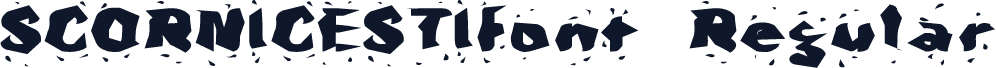 SCORNICESTIfont Regular