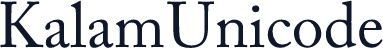 Kalam Unicode