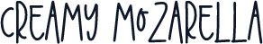 Creamy Mozarella